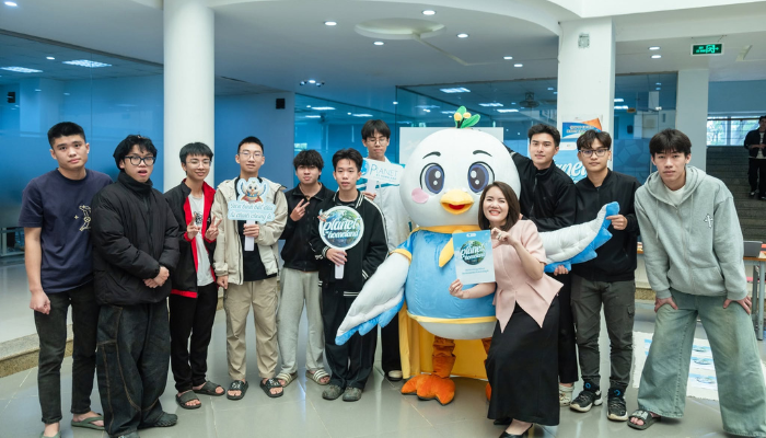 “Planet My Homeland” tổ chức truyền thông offline cùng La La Đô tại Trường Đại học FPT Hà Nội